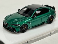 1/64 Motorhelix  Alfa Romeo Giulia GTA in Montreal Green limited 399 pcs 64-317