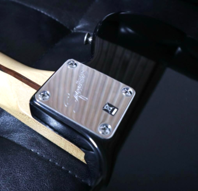 Squier by Fender Deryck Whibley Signature Guitar Black Telecaster 