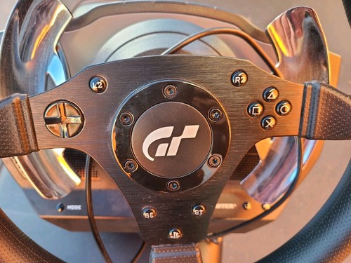 Thrustmaster T500 RS GRAN TURISMO Car Racing Steering Wheel V.4 Playstation PS3 - Picture 5 of 12
