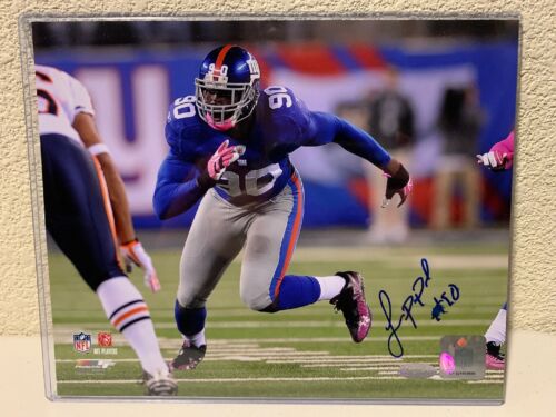 Jason Pierre-Paul Signed New York Giants 8x10 Photo Steiner - Picture 1 of 5