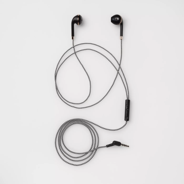 Heyday Wired In-ear Headphones Black 