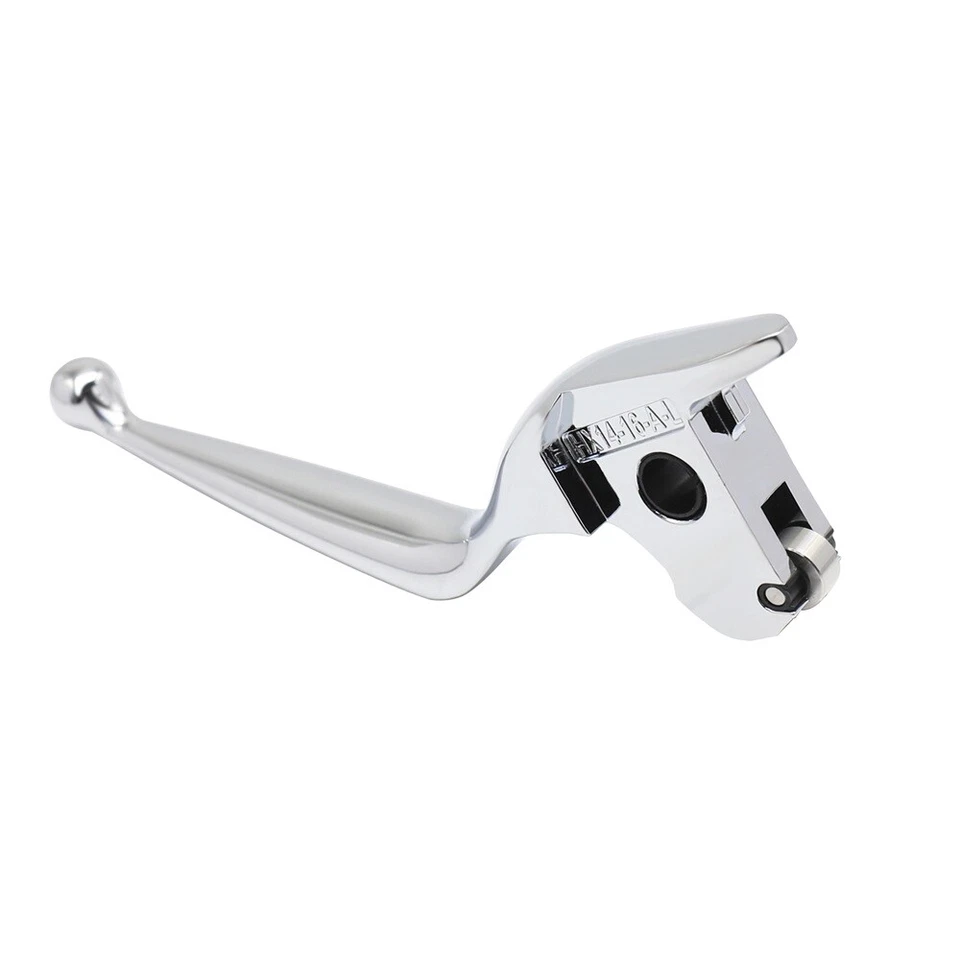 Hand Brake & Clutch Levers Chrome Hand Grips For Harley Ultra Limited 2014-2016 - Image 4 of 4