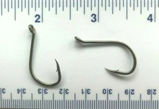 1000 super strong GT black nickel 2X SSW Cutting Point Octopus Hooks size 1/0