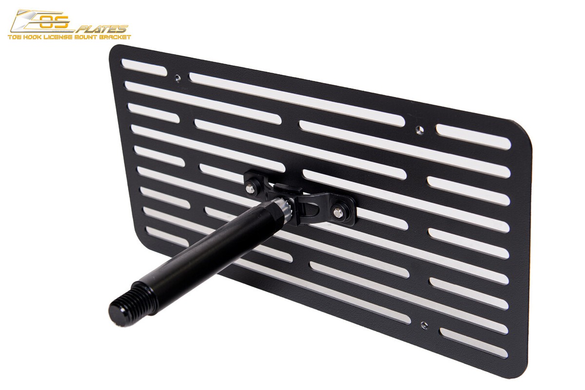 Extreme Online Store Replacement For 2006-2007 Infiniti G35 Coupe Models Eos Plate Version 1 Mid Sized Front Bumper Tow Hook License Plate Relocator Moun