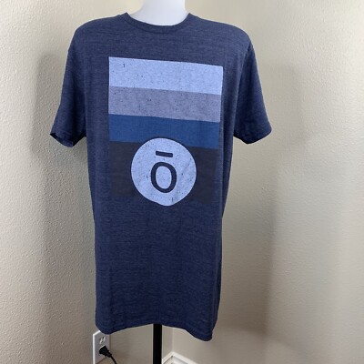 Dottera Essential Oils Blue Shirt Men s Sz L US Blanks Tag