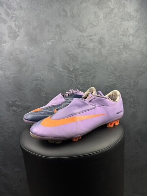 Nike Mercurial Vapor VI FG Men Rare Football Soccer Cleats Purpel