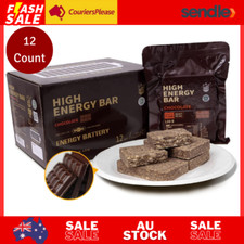 Emergency Food Ration Bars Chocolate Flavor Survival Tabs Supply+