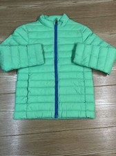 Lan'd End Boys Puffer Jacket L Unisex Down Insulated Ribbed Girls Winter Coat