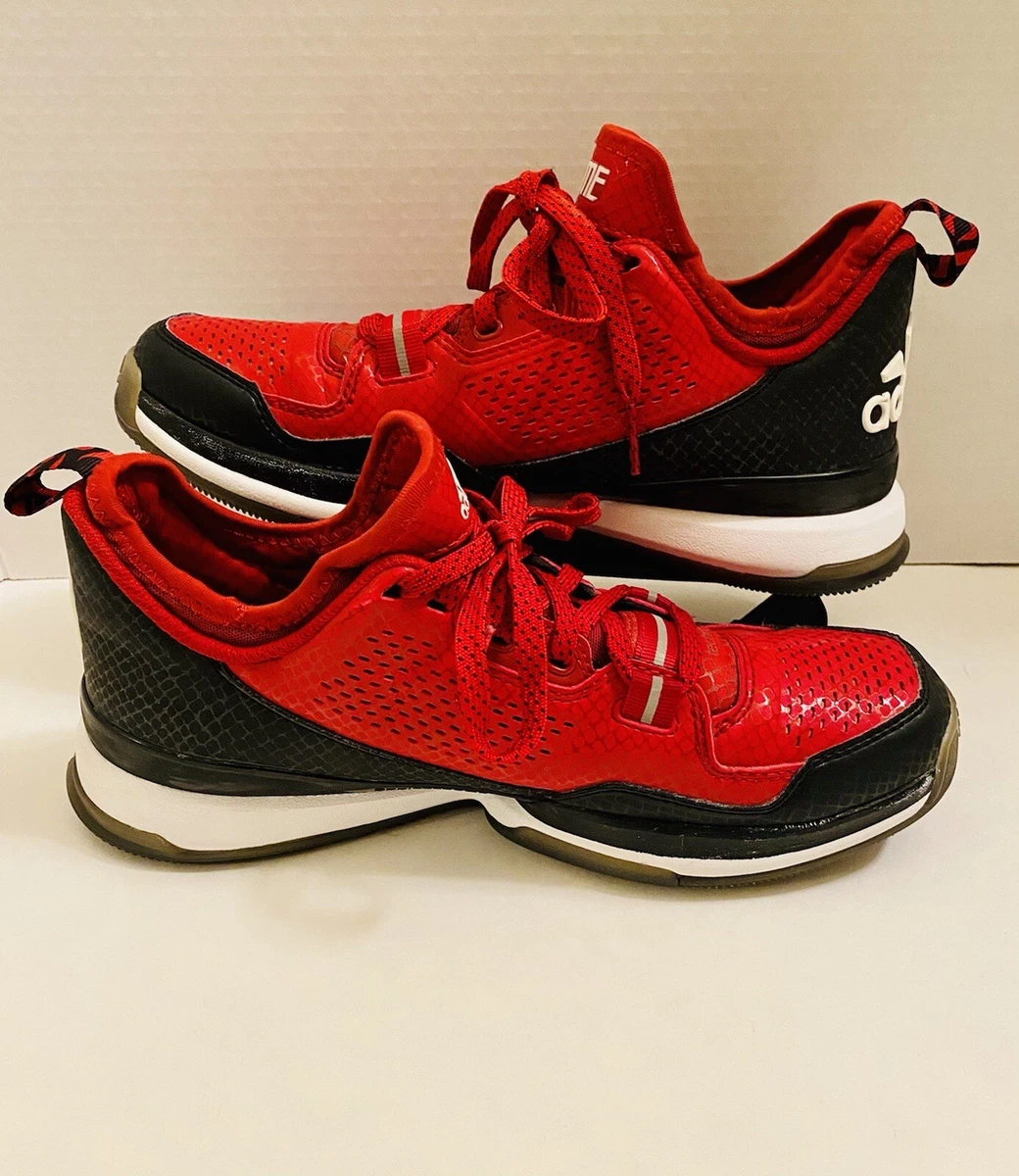 Adidas lillard 4 clearance red