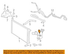 GM OEM 00-09 Avalanche 1500 Cooling Radiator Components-Thermostat Seal 12570307