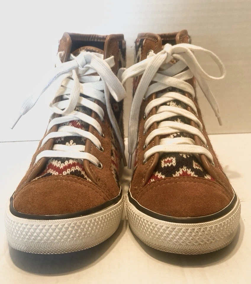 Zapatillas altas Tory Burch Noah tostadas talla 5,5 Foto 3 de 4