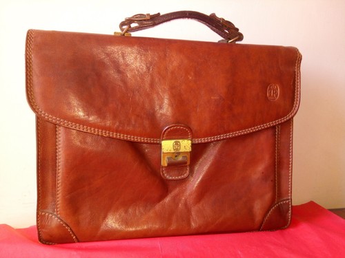 gr4- BORSA CARTELLA PORTADOCUMENTI in vera pelle, vintage, e altre - Foto 13 di 24
