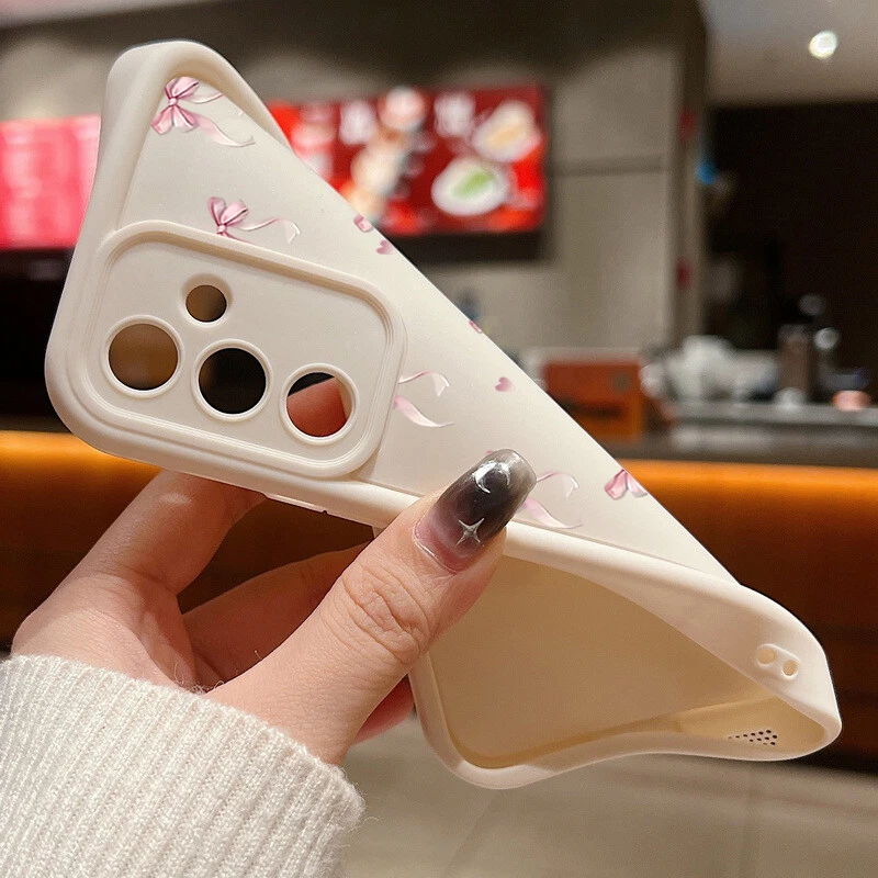 Cute Bow Soft Phone Case for Samsung A56 A16 A05s A15 A36 A55 S25 S24 S23