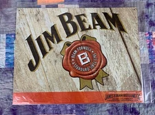 Jim Beam Standard Since 1795 Metal 16x12.5 Sign Wall Decor Bar Man Cave Shop