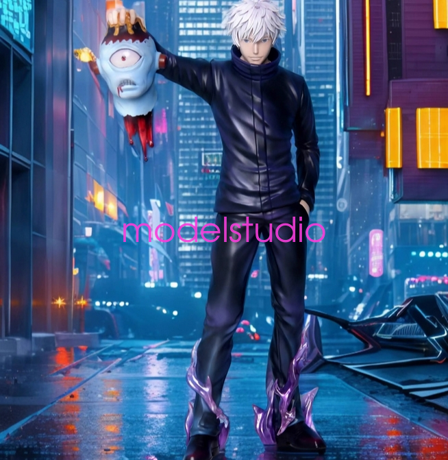 PoFang Studios Jujutsu Kaisen Gojo Satoru Resin Model Pre-order H34cm Painted