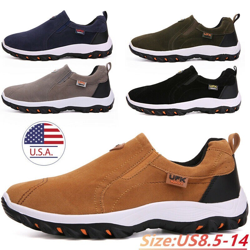 Zapatos deportivos para hombre al aire libre caminar senderismo zapatillas deportivas talla informales mocasines