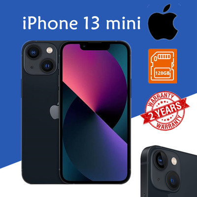 NEU Apple iPhone 13 mini - 128GB - Mitternacht Schwarz (Ohne Simlock)  OVP