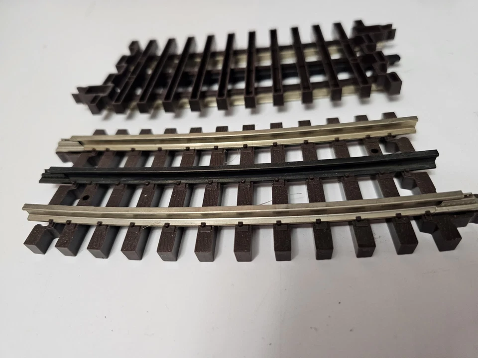 Atlas 6061 O 3-Rail O54 Half Curve Section - 2 pieces, New loose stock - Image 2 of 2