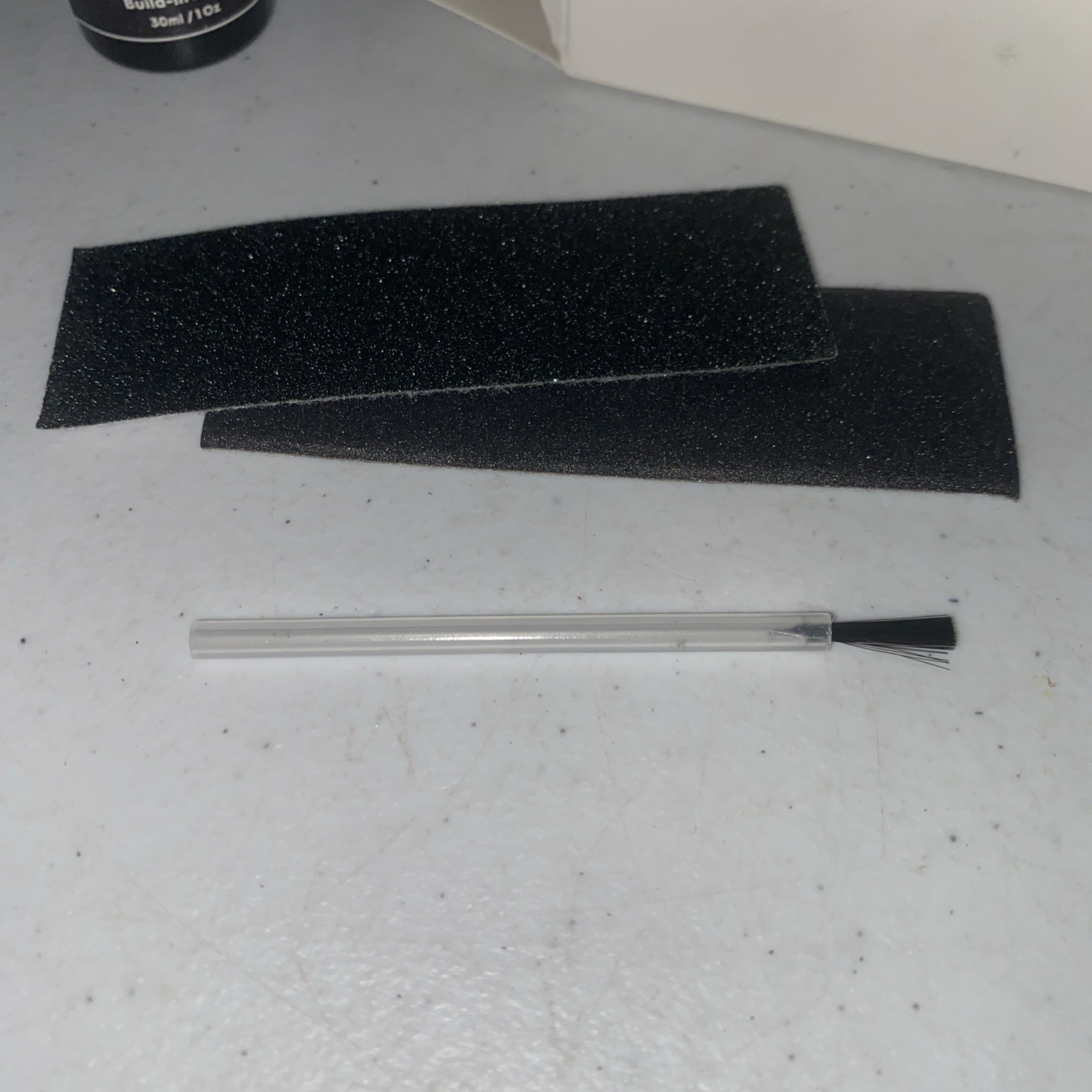 Nadamoo Black Wheel Touch Up Paint Black Semi Gloss 1oz Bottle 30ml