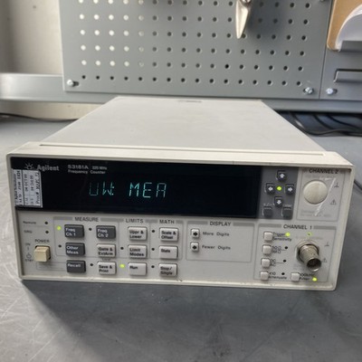 HP/Keysight Agilent 53181A Universal Frequency Counter 225MHz