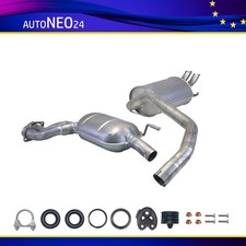 Auspuffanlage ab Kat Mercedes Benz 190 (W201) E 2.0, E 2.3, ab. Bj. 1991