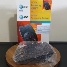 AT&T 1726 Digital Answering System Machine With 3 Mailboxes & Call Screening