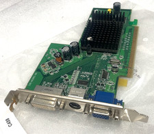 Dell ATI Radeon X300 SE 128MB DDR1 PCI-E DVI VGA S-Video Graphics Card