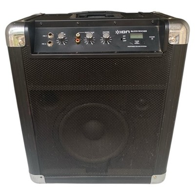 ION Audio BLOCK ROCKER AM/FM All-in-One Portable Speaker System for iPod