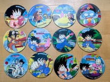 Dragon Ball Amanda Japanese Maru Menko Card Lot 12 pieces 1987-1988 Rare Vintage