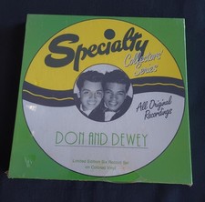 DON & DEWEY SPECIALTY RECORDS COLLECTORS SERIES 45RPM LIMITED EDITION BOXED SET
