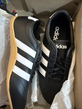 Size 7.5 - adidas Grand Court Lo Black White Gum W