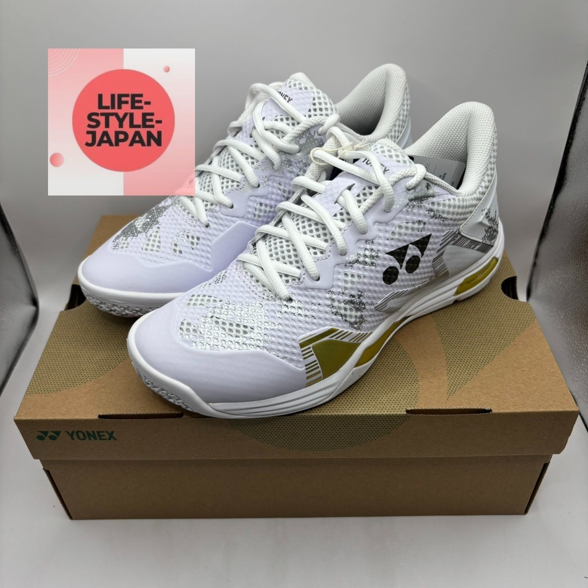 YONEX Power Cushion Eclipse Z SHBELZ3M 532 White/Gold Men