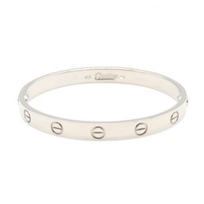 CARTIER Love breath Bracelet 18KWG White Gold...