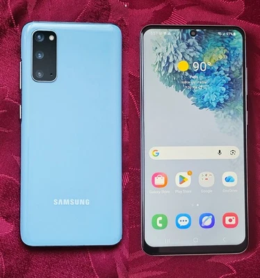 Samsung Galaxy S20 5G (SM-G981 UI) 6.2" -Bleu -128 Go/12 Go-Dual Sim/Débloqué - Photo 1/4