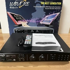 KaraOke on Demand KOD-7+ HDD Karaoke Player Jukebox TESTED WORKS *READ DESCRIP