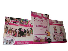 3pc Disney Minnie Mouse Birthday Party Decorations B45 