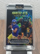 2025 Wild Card Haunted Hits Monster Hunt Matthew Stafford 7/8