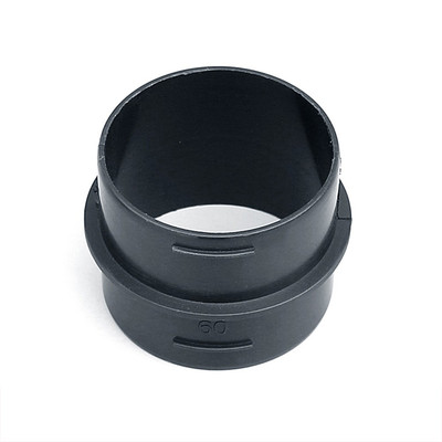 1pc Black 60mm Duct Joiner Connector Pipe For Eberspacher For Webasto Heater New
