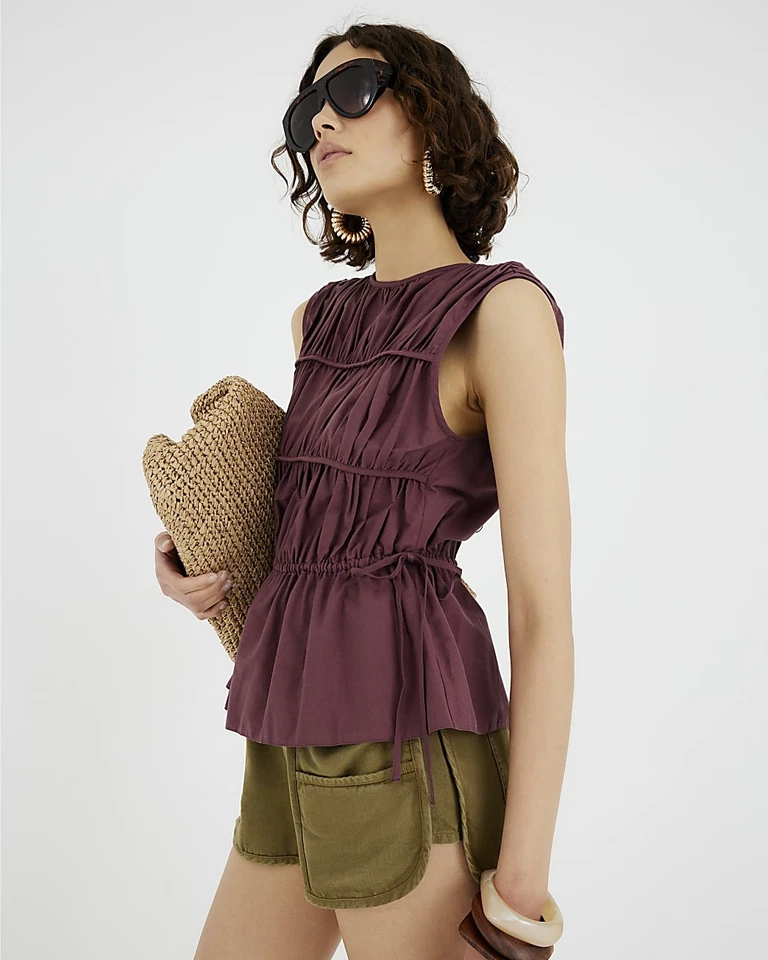 River Island Womens Purple Sleeveless Top Size 14