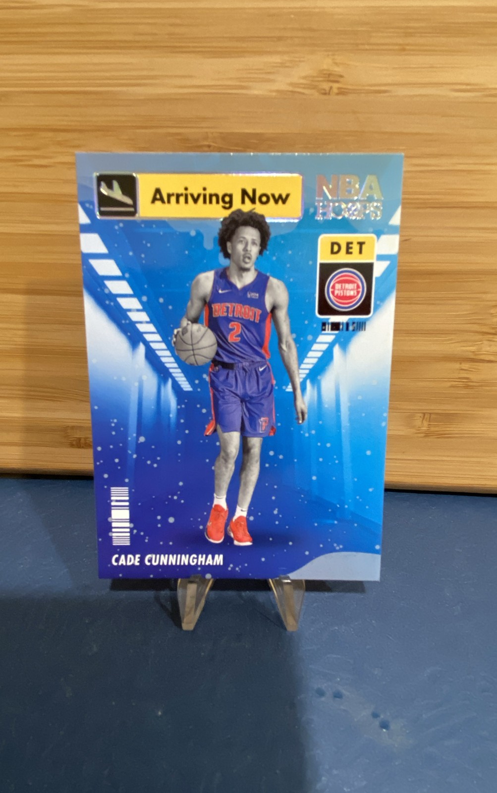 2021-22 Panini NBA Hoops - Arriving Now Cade Cunningham #1 (RC)