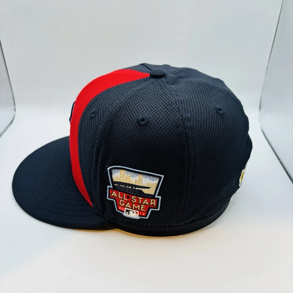 Boston Red Sox Hat Cap Fitted Mens 7 1/4 Red MLB Baseball 59FIFTY New Era - Image 2 of 4