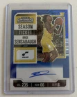 Brice Sensabaugh 2023-24 Panini Contenders Ticket Rookie Blue FOTL Auto /21 RC