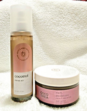 Bath and Body Works COCO SHEA COCONUT 2 Piece Set