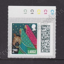 GB SG ???? MNH MINT STAMP CHRISTMAS 2025 2ND CLASS LARGE C1 TAB (12/06/25)
