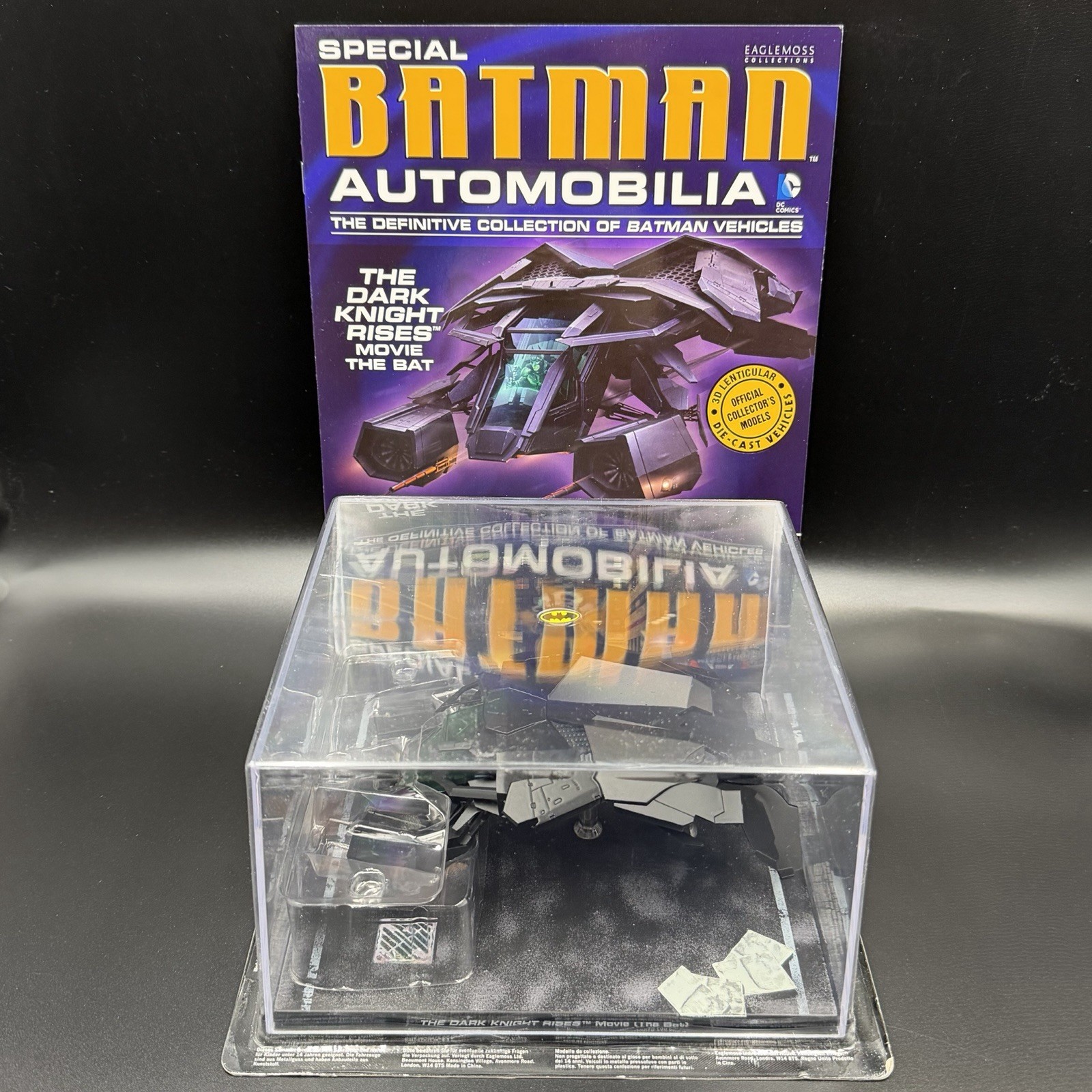 Eaglemoss Batman Automobilia Special - Dark Knight Rises (The Bat) + Magazine