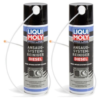 2x 400ml LIQUI MOLY PRO-LINE Ansaugsystemreiniger DIESEL System Reiniger Dose