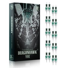 Dragonhawk Yue Professional Tattoo Needles - 20Pcs 1205RL Round Liner Tattoo