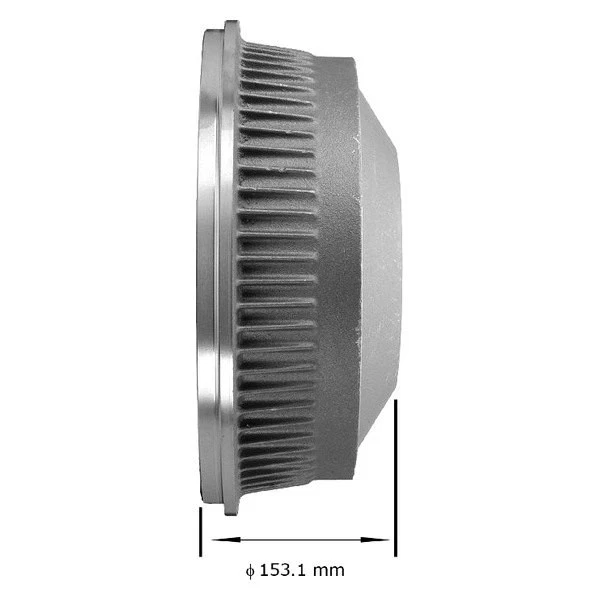 For Workhorse P30 2000 Bendix PDR0387 Global Premium Rear Brake Drum Foto 4 de 4