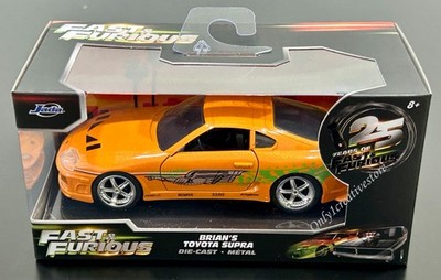 Jada Fast And Furious Brian's Toyota Supra 1:32 Orange