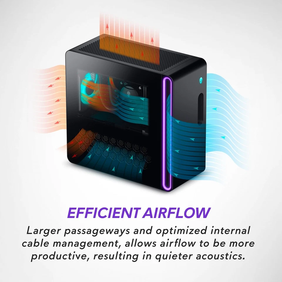 Alienware Aurora R16 Gaming Desktop i9-13900F 32GB RAM 1TB SSD +1TB HDD RTX 4070 - Image 2 of 4